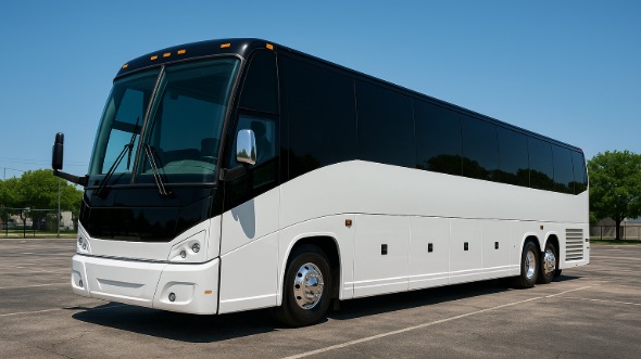 Exterior of Waukegan Party Bus Company's 40 Passenger Party Bus in Waukegan