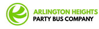 arlington heights party bus company logo