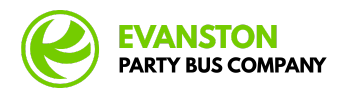 evanston party bus company logo