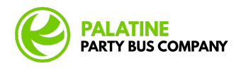 palatine party bus company logo