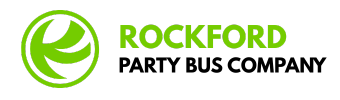 rockford party bus company logo