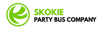 skokie party bus company logo