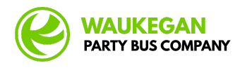 waukegan party bus company logo